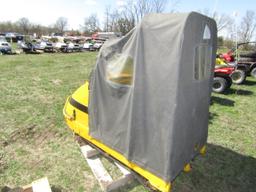 27. 1967 SKIDOO ALPINE, SOFT ENCLOSURE, 10 HP ROTAX, VIN# 787432, RUNNING C