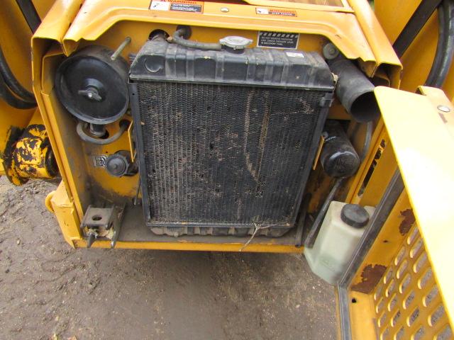 185. JOHN DEERE MODEL 6675 DIESEL SKID STEER LOADER, AUXILIARY HYD. OUTLETS