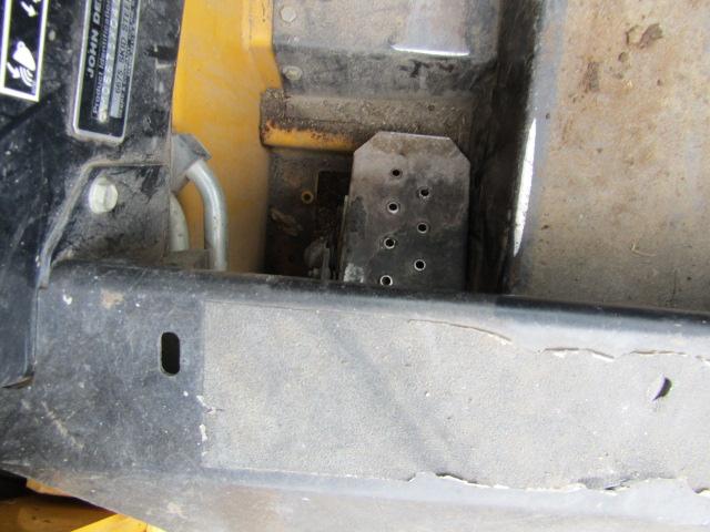 185. JOHN DEERE MODEL 6675 DIESEL SKID STEER LOADER, AUXILIARY HYD. OUTLETS