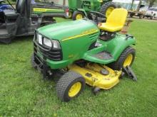 171. JOHN DEERE MODEL 485 LAWN TRACTOR, FOOT CONTROLLED HYDROSTATIC, SIDE H