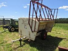 207. APACHE APPROX. 1000# SINGLE SIDE CREEP FEEDER WITH TIP DOWN CREEP