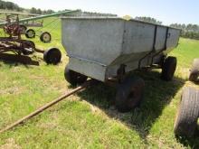 219. FLAIR BOX ON FOUR WHEEL WAGON