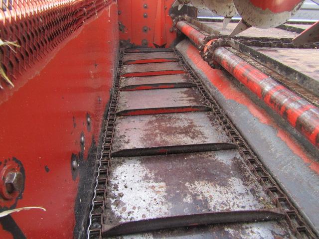 974. 428-1118. MEYERS MODEL 3516 – 16 FT. FORAGE BOX ON H&S TANDEM AXLE WAGON, EXT. POLE,