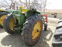 1349. 1970 JOHN DEERE MODEL 2520 GAS TRACTOR, DIFFERENTIAL LOCK, OPEN STATI