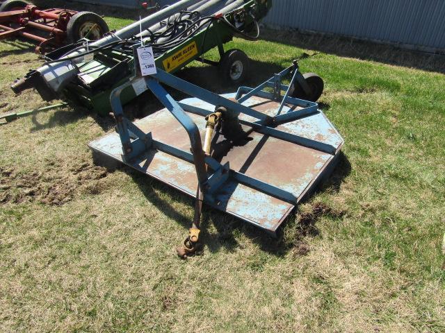 1360. King Kutter 5 FT. 3 Point Rotary Brush / Grass Mower