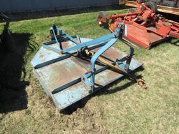 1360. King Kutter 5 FT. 3 Point Rotary Brush / Grass Mower