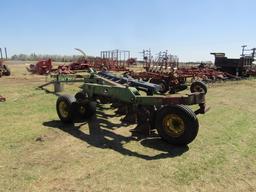 1372. John Deere Model 3600 8 Bottom Variable Width Auto Reset On-Land Pull