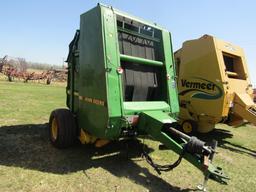 1390. John Deere Model 435 Twine Tie Round Baler, Monitor, SN# C00435X92160