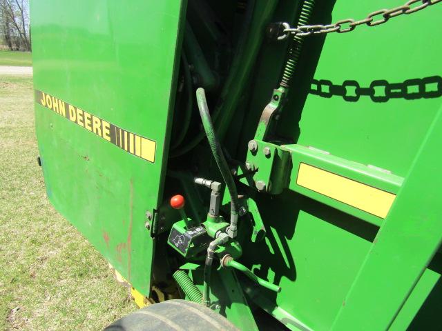 1390. John Deere Model 435 Twine Tie Round Baler, Monitor, SN# C00435X92160