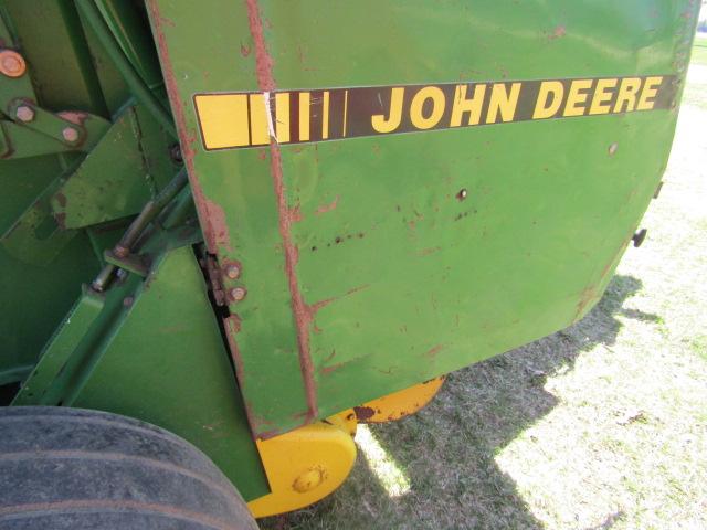 1390. John Deere Model 435 Twine Tie Round Baler, Monitor, SN# C00435X92160