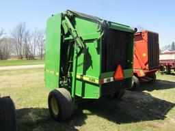 1390. John Deere Model 435 Twine Tie Round Baler, Monitor, SN# C00435X92160