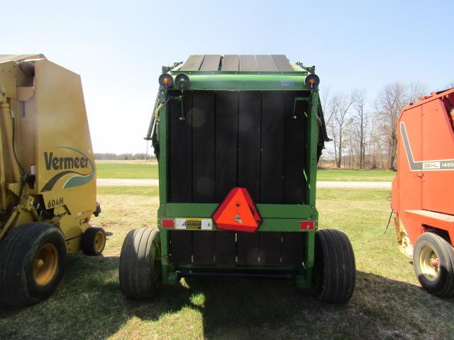 1390. John Deere Model 435 Twine Tie Round Baler, Monitor, SN# C00435X92160