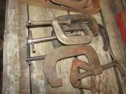 1700. SEVERAL C CLAMPS