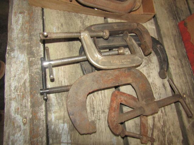 1700. SEVERAL C CLAMPS