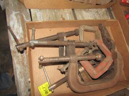 1700. SEVERAL C CLAMPS