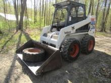 1427. 1999 MELROE BOBCAT MODEL 763 ADVANTAGE SERIES DIESEL SKID STEER LOADE
