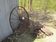 1455. (6) STEEL WHEELS, ONE MONEY FOR THE LOT