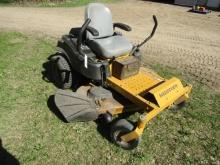 1462. HUSTLER 23 H.P. ZERO TURN LAWN MOWER, 52 INCH DECK, SHOWS 236 HOURS