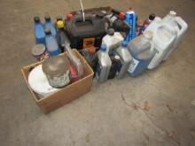 1492. ASSORTMENT OF FULL AND PARTIAL JUGS OF OIL, INC. 10-30 & 5-30