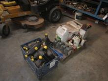 1508. GROUP OF MOSTLY FULL CONTAINERS OF TROP ARCTIC, QUAKER STATE AND OTHE