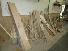 1518. ASSORTMENT OF SHORT STOCK FINISHING LUMBER