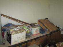 1520. ASSORTMENT OF: SAND PAPER AND OLD PAPER SHEAR
