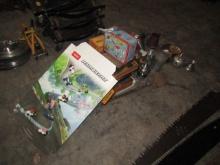 1645. LUNCH BOX, MARIOKART TOYS, CIGAR BOXES, TEA POTS AND MORE