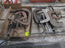 1700. SEVERAL C CLAMPS