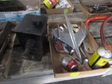 1704. HOOD ORNAMENT AND OTHER MISC. ITEMS