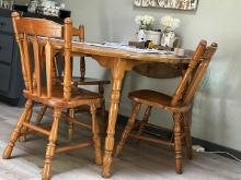 1779 KITCHEN TABLE WITH 5 CHAIRS