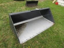 1863. VIRNIG 78 INCH SKID LOADER MOUNTED UTILITY BUCKET