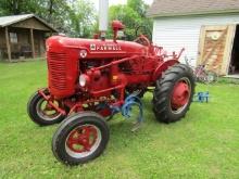 1870. 1950 FARMALL MODEL SUPER-A, AFTER MARKET 3 POINT HITCH, NEW RUBBER AL