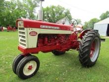 1871. 1958 FARMALL 460 GAS TRACTOR, NARROW FRONT, GOOD TA, POWER STEERING,