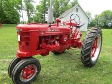 1876. 1952 FARMALL H TRACTOR, BELT PULLEY, PTO, 13.6 X 38 INCH RUBBER, REST