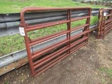 1627. (2) 8 FT. FARM GATES, YOUR BID IS FOR THE ENTIRE LOT, ONE MONEY