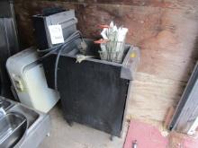 1657. SS TWO BASKET DEEP FRYER