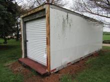 1660. 8FT. X 23 FT. STORAGE VAN WITH ROLL UP DOOR, LOCAL COMPANY CAN LOAD A