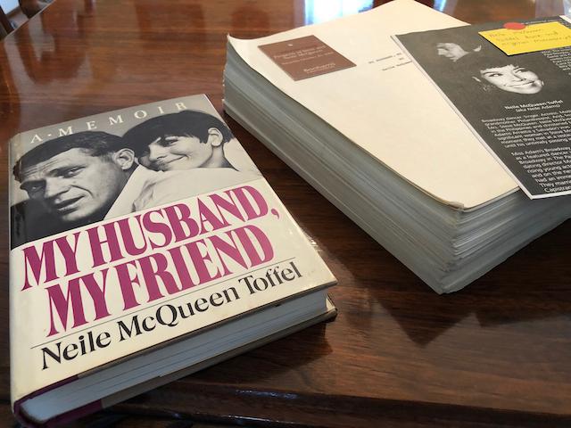 McQueen Manuscript My Husband My Friend - The original manuscript was written by Neile MCQueen as a