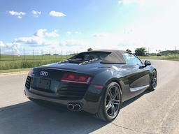 2011 Audi R8 Quattro Spyder