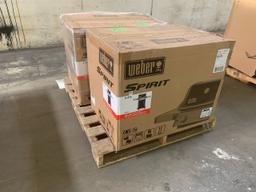 Lot of (2) Weber Spirit  GRILLS