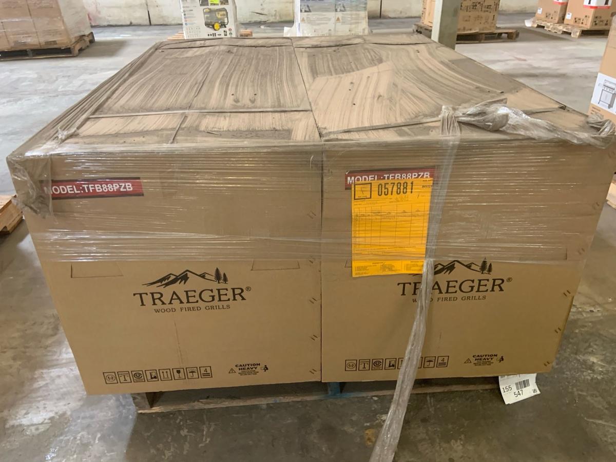 Lot of (2) TRAEGER Grill Model: TFB88PZB