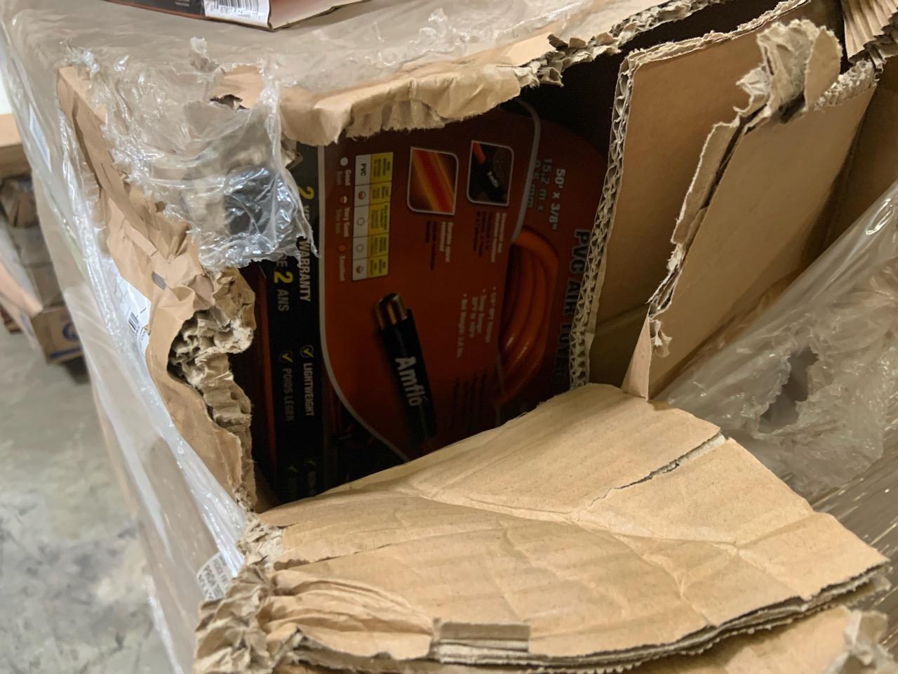 Pallet of air hose