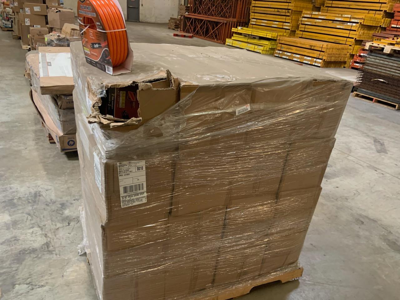 Pallet of air hose