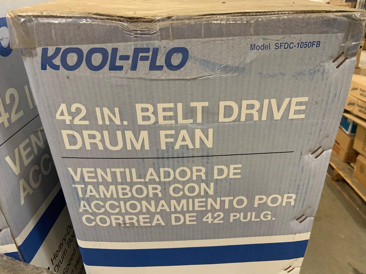 Lot of (2) 42" Drum fans