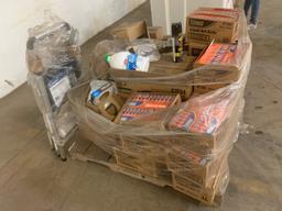 Pallet of mixed merchandise, to include but not limited to: Liquid ant baits, Algae guard, ant and r