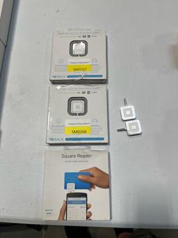 Lot of 5 Square Readers