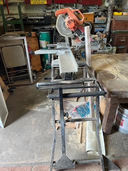 Loc: 3 Maint.  Milwaukee 10" Magnum Slide Compound Miter Saw with foldable stand