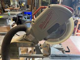 Loc: 3 Maint.  Milwaukee 10" Magnum Slide Compound Miter Saw with foldable stand