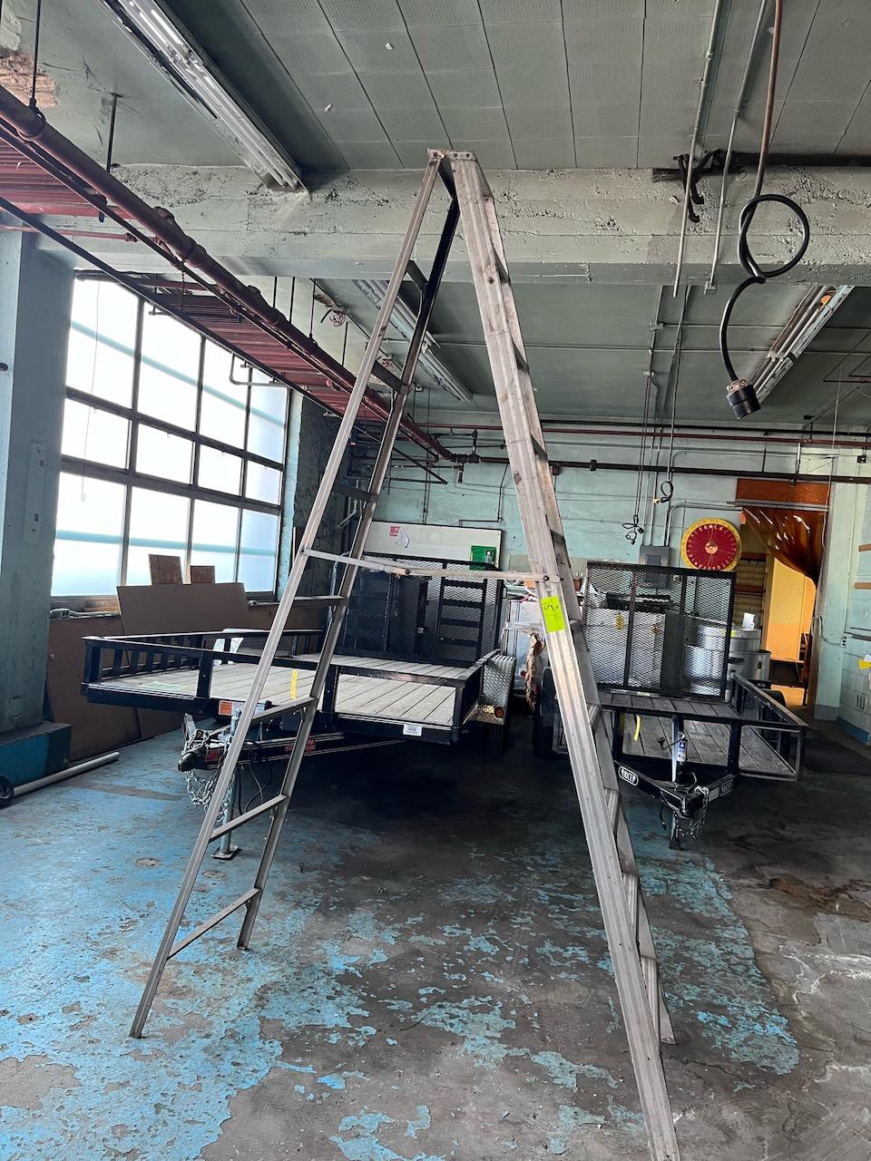 Loc: 11.  10' A Frame Ladder