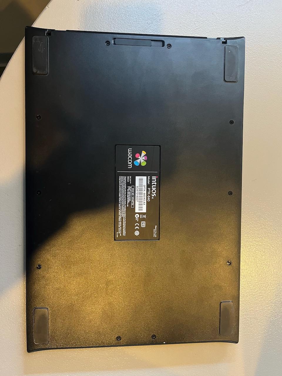 Loc: 12.2. Wacom PTK640 Black Intuos 4 medium Pen Tablet Serial: 9DAT014007. This lot is located at: